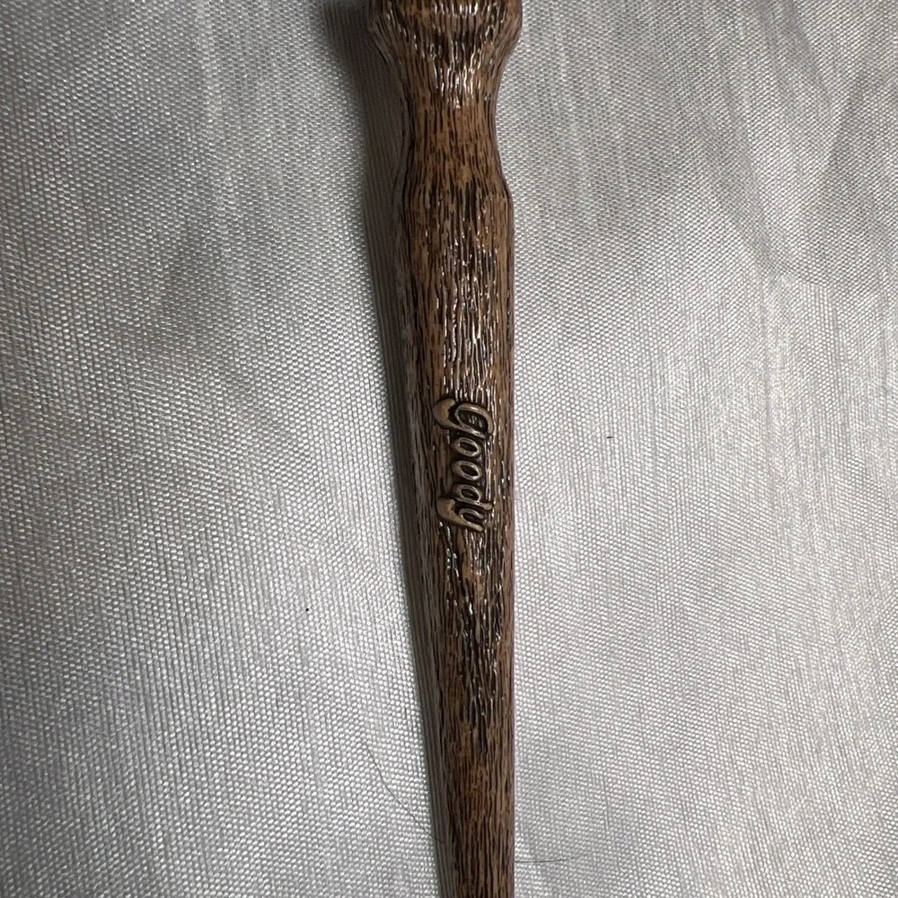 Vintage 1970s Goody‎ Round Styling Brush Faux Wood Handle